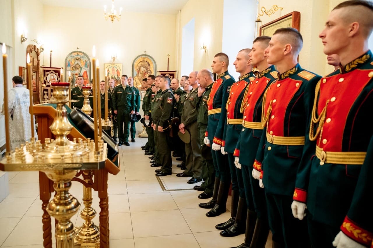 Временный деревянный Храм Преображения Господня